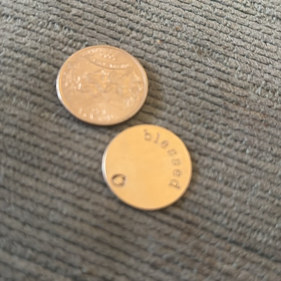 Origami Owl Living Lockets BLESSED Back Disc Retired - Picture 3 of 3